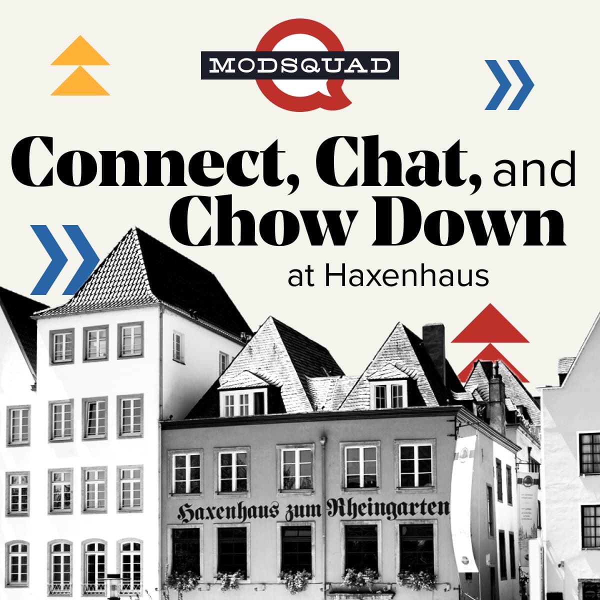 Connect, Chat & Chow Down