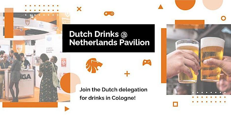 Dutch Drinks @ Gamescom NL Pavilion sponsored by Engine Software