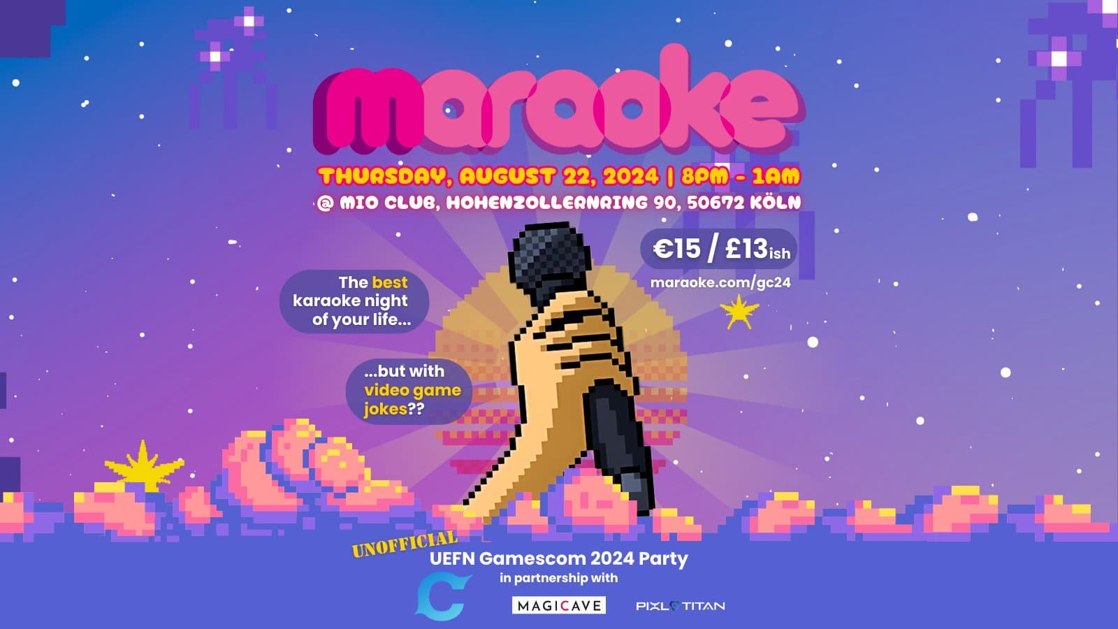 Maraoke: the best karaoke night of your life, but with video game jokes