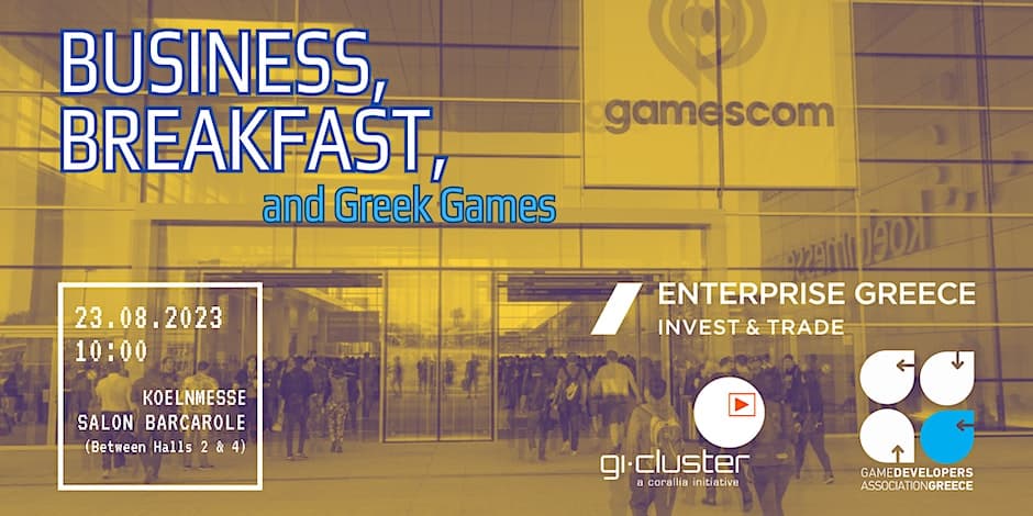 Business, Breakfast, and Greek Games @ Gamescom