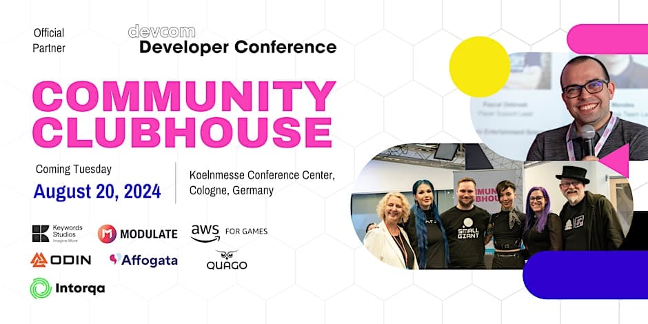 Community Clubhouse at devcom Developer Conference 2024