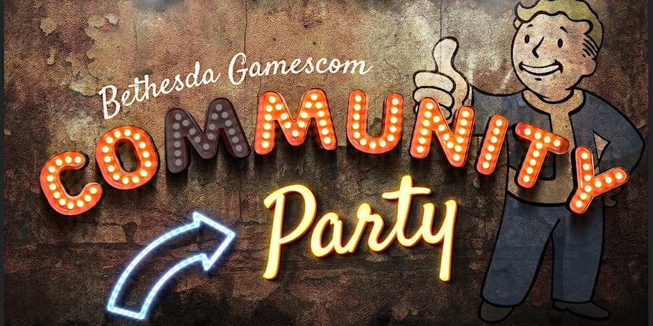 Bethesda gamescom Community Party