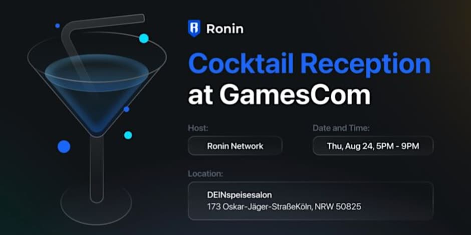 Ronin Cocktail Reception at Gamescom